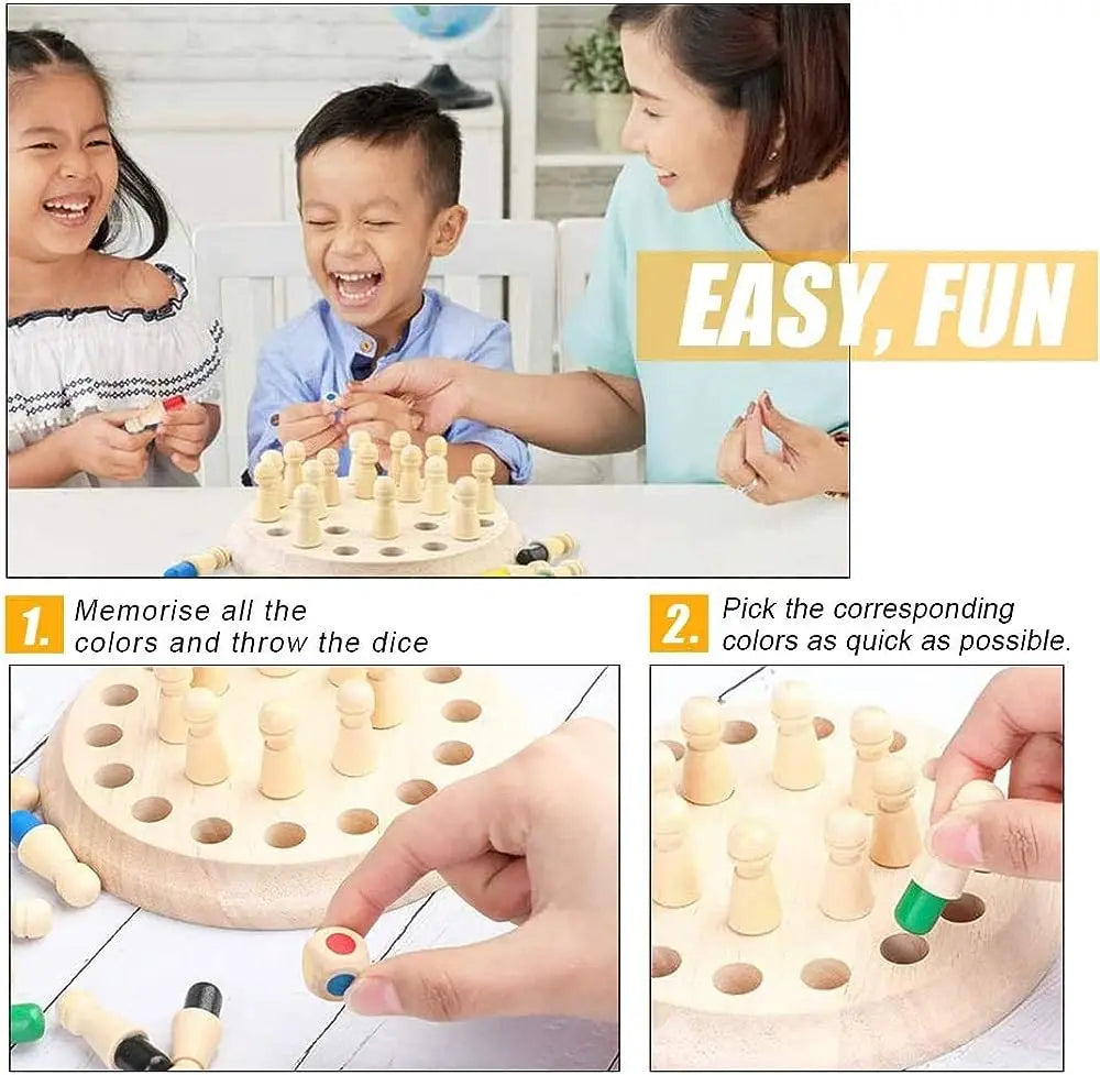 Memory Match Chess Game